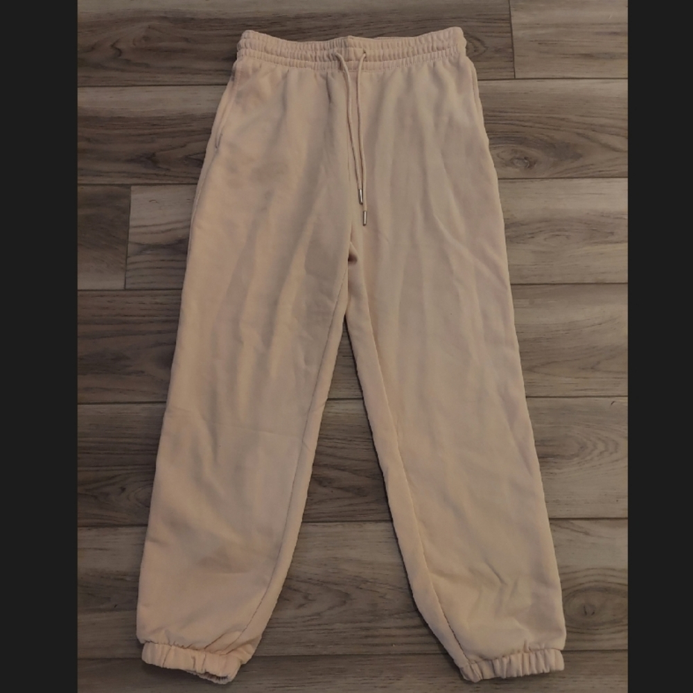 Very Light Pink Thick Sweatpants